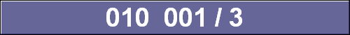  010  001 / 3 