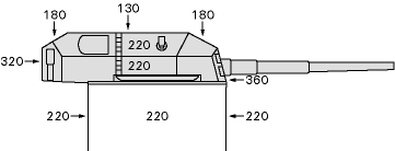 380mm Turm Skizze 1